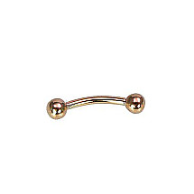 Kuldpiercing kulmudele, Punane Kuld 585 proov