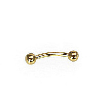 Kuldpiercing kulmudele, Kullakarva Kuld 585 proov