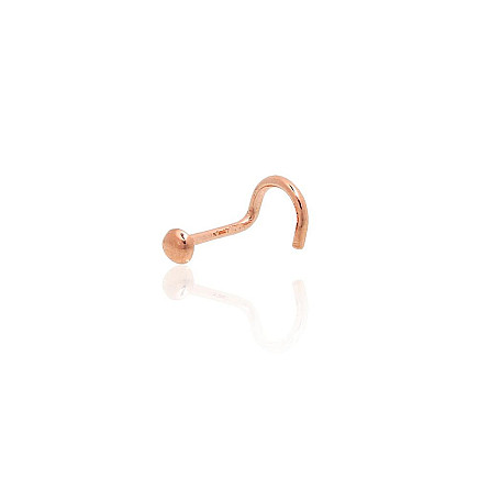 Ninna,  - Kuldpiercing ninale, 0.11 g, Punane Kuld 585 proov
