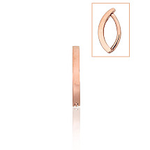Kuldpiercing nabale, Punane Kuld 585 proov