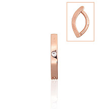 Kuldpiercing nabale, Punane Kuld 585 proov, Tsirkonid