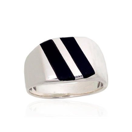 Meestele,  - Hõbesõrmus, 21, 10 g, Hõbe 925 proov, Ooniks