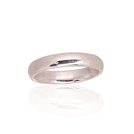 Abielusõrmused,  - Hõbedast abielusõrmus, 16, 2.7 g, Hõbe 925 proov