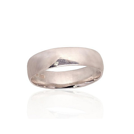 Abielusõrmused,  - Hõbedast abielusõrmus, 17, 3.3 g, Hõbe 925 proov