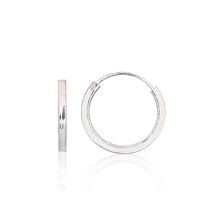 Kõrvarõngas-ringikesed,  - Hõbekõrvarõngad-ringikesed, Hõbe 925 proov