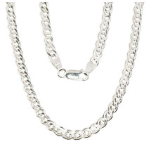 Hõbekett Crandmother 4, 9 mm, kantide teemanttöötlus, Hõbe 925 proov