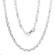 Серебряная цепочка Якорное 3 мм , алмазная обработка граней, 70, 13.6 g, Серебро 925 проба