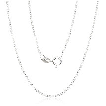 Hõbekett Anchor round 1, 1 mm, Hõbe 925 proov