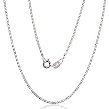 Серебряная цепочка Rollo 1 мм, Серебро 925 проба