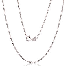 Hõbekett Rollo 1 mm, 50, 2.6 g, Hõbe 925 proov