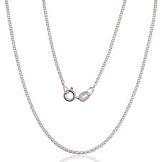 Hõbekett Rollo 1 mm, 55, 2.9 g, Hõbe 925 proov