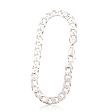 Hõbekett Curb 7.5 mm, Hõbe 925 proov