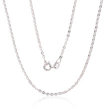 Hõbekett Anchor round 2 mm, kantide teemanttöötlus, Hõbe 925 proov