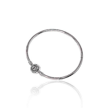 Charms kollektsioon,  - Hõbekäevõru, 17, 8.5 g, Hõbe 925 proov, roodium (kate)