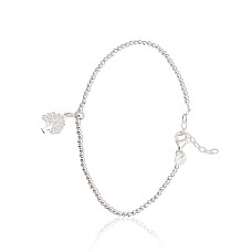 Серебряный браслет, 16.5, 3.2 g, Серебро 925 проба, Регулируемая длина