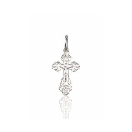 Крестики и иконки (православные),  - Серебряный кулон, 0.7 g, Серебро 925 проба
