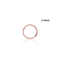 Kuldpiercing ninale, Punane Kuld 585 proov