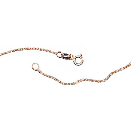 Ketid,  - Kuldkett Spiga 1,2 mm, 50, 3.08 g, Punane Kuld 585 proov