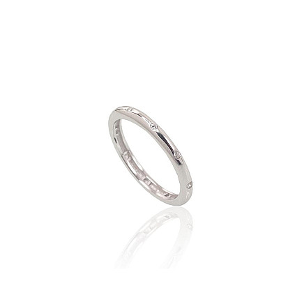 Серебряное кольцо, 15.5, 1.5 g, Серебро 925 проба, родий (покрытие), Цирконы, - 2101173000045 Женские, - Серебряное кольцо, 15.5, 1.5 g, Серебро 925 проба, родий (покрытие), Цирконы