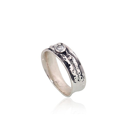 Серебряное кольцо, 17, 5.7 g, Серебро 925 проба, оксид (покрытие), Цирконы, - 2101834000124 Женские, - Серебряное кольцо, 17, 5.7 g, Серебро 925 проба, оксид (покрытие), Цирконы