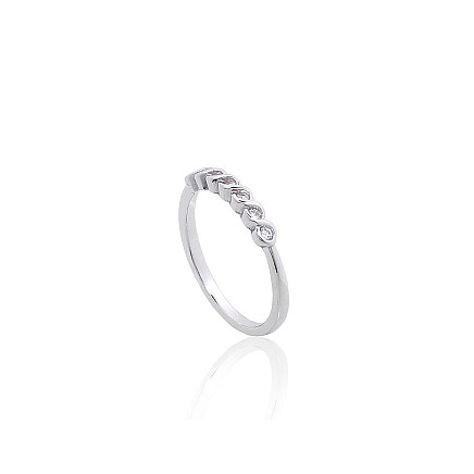 Hõbesõrmus, 18, 1.6 g, Hõbe 925 proov, roodium (kate), Tsirkonid, - 2101848000080 Naiste, - Hõbesõrmus, 18, 1.6 g, Hõbe 925 proov, roodium (kate), Tsirkonid