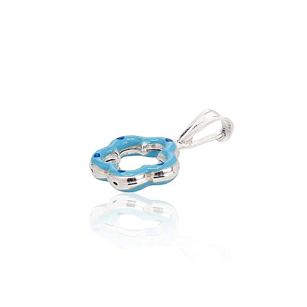 Серебряный кулон, 1 g, Серебро 925 проба, Ювелирная эмаль, - 2301147064008 Женские, - Серебряный кулон, 1 g, Серебро 925 проба, Ювелирная эмаль