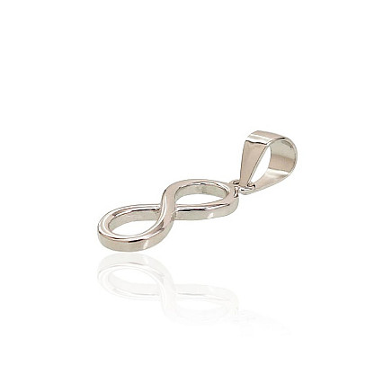 Серебряный кулон, 0.7 g, Серебро 925 проба, родий (покрытие), - 2301675000035 Женские, - Серебряный кулон, 0.7 g, Серебро 925 проба, родий (покрытие)