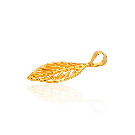 Серебряный кулон, Серебро 925 проба, желтое золото (покрытие), - 2301724000047 С золотым покрытием, - Серебряный кулон, Серебро 925 проба, желтое золото (покрытие)