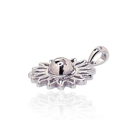 Серебряный кулон, Серебро 925 проба, родий (покрытие), - 2301725000121 Женские, - Серебряный кулон, Серебро 925 проба, родий (покрытие)