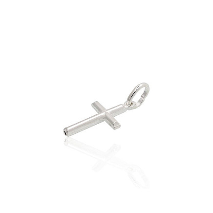 Серебряный кулон, 0.8 g, Серебро 925 проба, Крестик - 2301825000014 Крестики и иконки, Крестик - Серебряный кулон, 0.8 g, Серебро 925 проба