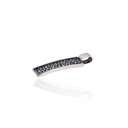 Серебряный кулон, Серебро 925 проба, оксид (покрытие), - 2301898000010 Женские, - Серебряный кулон, Серебро 925 проба, оксид (покрытие)