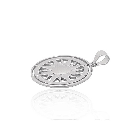Серебряный кулон, Серебро 925 проба, родий (покрытие), - 2302036000022 Женские, - Серебряный кулон, Серебро 925 проба, родий (покрытие)