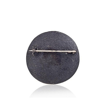 Броши,  - Серебряная брошь, 11.4 g, Серебро 925 проба, оксид (покрытие)