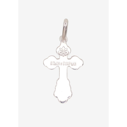 Крестики и иконки (православные),  - Серебряный кулон, 0.7 g, Серебро 925 проба