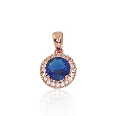 Kuldripats, 0.52 g, Punane Kuld 585 proov, Tsirkonid