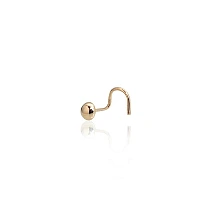 Kuldpiercing ninale, 0.07 g, Kullakarva Kuld 585 proov