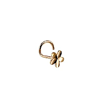 Kuldpiercing ninale, 0.1 g, Punane Kuld 585 proov