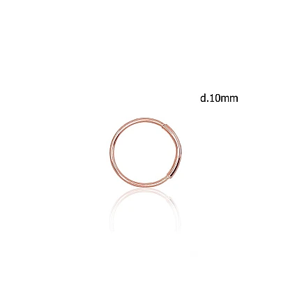 Ninna,  - Kuldpiercing ninale, 0.11 g, Punane Kuld 585 proov