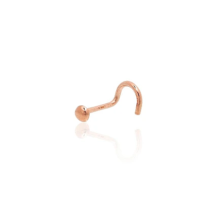 Ninna,  - Kuldpiercing ninale, 0.11 g, Punane Kuld 585 proov
