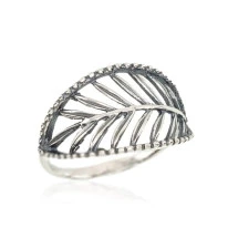 Серебряное кольцо, Серебро 925 проба, оксид (покрытие)