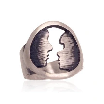 Серебряное кольцо, Серебро 925 проба, оксид (покрытие)