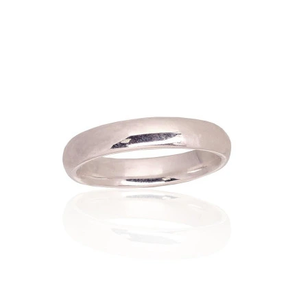 Abielusõrmused,  - Hõbedast abielusõrmus, 17, 2.9 g, Hõbe 925 proov