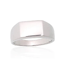 Hõbesõrmus, 22, 5.8 g, Hõbe 925 proov, roodium (kate)