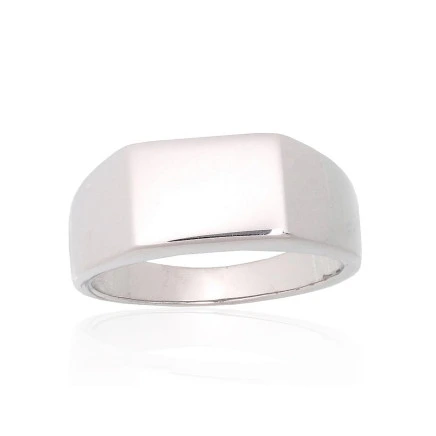 Meestele,  - Hõbesõrmus, 22, 5.8 g, Hõbe 925 proov, roodium (kate)