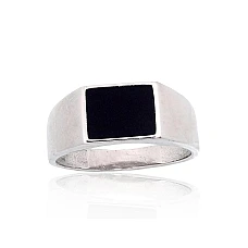Hõbesõrmus, 22, 5.2 g, Hõbe 925 proov, roodium (kate), Ooniks