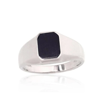 Meestele,  - Hõbesõrmus, 20.5, 4.8 g, Hõbe 925 proov, roodium (kate), Ooniks