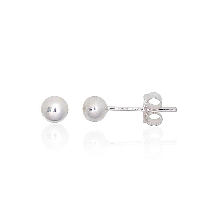 Pussetid,  - Hõbedast naelkõrvarõngad, 0.5 g, Hõbe 925 proov