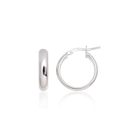 Kõrvarõngas-ringikesed,  - Hõbekõrvarõngad-ringikesed, 2.7 g, Hõbe 925 proov