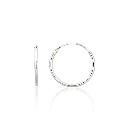 Kõrvarõngas-ringikesed,  - Hõbekõrvarõngad-ringikesed, 0.4 g, Hõbe 925 proov