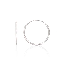 Hõbekõrvarõngad-ringikesed, 0.6 g, Hõbe 925 proov